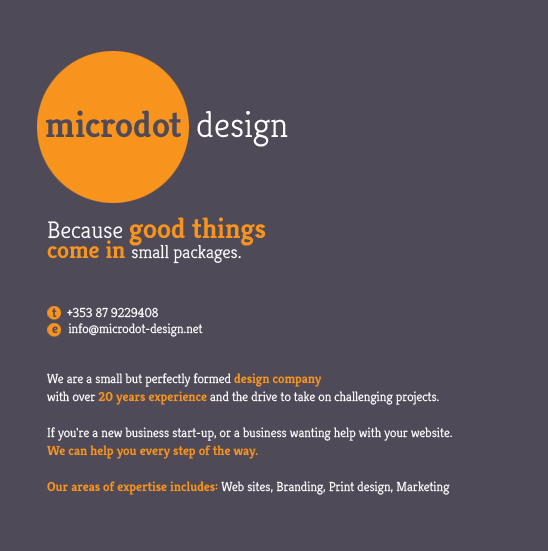 Microdot Design
